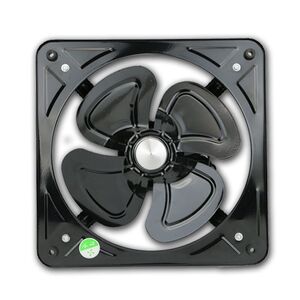 Exaustor Ventoinha 10" 250mm Preto Sem marca