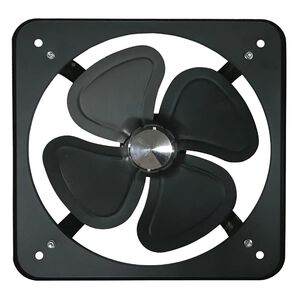 Exaustor Ventoinha 12" 300mm Preto Sem marca