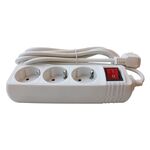 Extensão Tripla Com Interruptor 3x1,00mm Flux