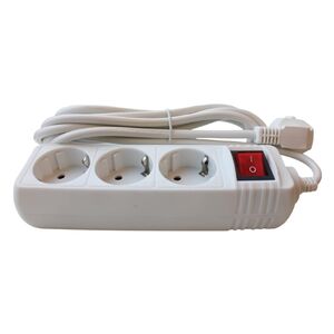 Extensão Tripla Com Interruptor 3x1,00mm Flux