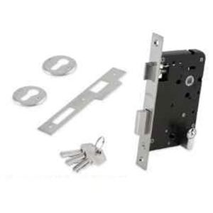Fechadura Yale Ref.725x60 C/cil Crom Mate-teicocil TEICOCIL
