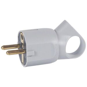 Ficha Macho 2p+t C/anel  Cinz 050324 - Legrand LEGRAND