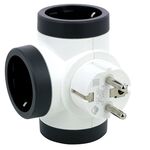 Ficha Rotativa Tripla 2p+t Br/cz 694521 - Legrand LEGRAND