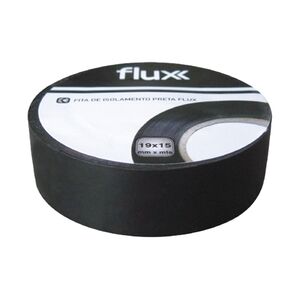 Fita Isoladora Preta 19mm 15mt Flux