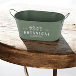 Floreira Metal  Oval 26x15x12cm - Progarden PROGARDEN