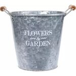 Floreira Metal Zn Red 24cm C/pega - Progarden PROGARDEN