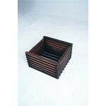 Floreira Ripada Horiz 60x60x30cm - Prestige PRESTIGE