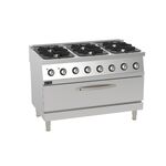 Fogao A Gas Ind 6queim C/forno Kk-102 - Kayalar KAYALAR