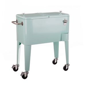 Frigorifico Nevera Vintage C/rod Verde 733200-ldk LDK GARDEN