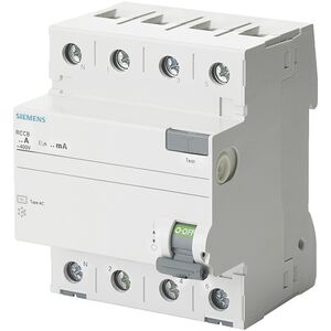 Interruptor Diferencial 3p+n 25a 30ma 5sv4342-0kl SIEMENS