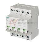 Interruptor Modular 4p 100a 400v 5tl1491-0 SIEMENS
