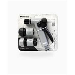 Kit Pistola Rega + Acessorios Jardim - Heliflex HELIFLEX