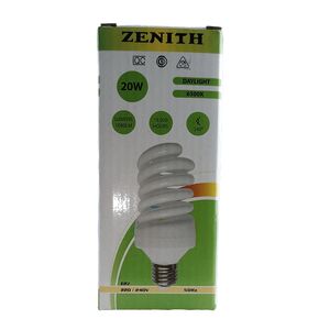 Lâmpada Econ 20w E27 Esp 220v-240v 6500k ZENIT