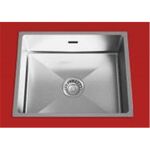 Lava Louça Inferior Inox Rect 1p 540x440x200 - Afj AFJ