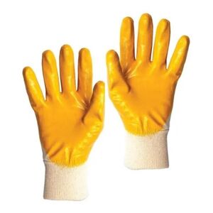 Luva Nitrilo Anti-deslizante Amarela 929 Sem marca