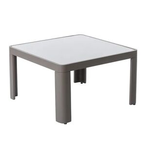 Mesa Alum C/vidro 70x40cm Stella 127060-ldk Garde LDK GARDEN