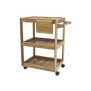 Mesa Apoio Coz/chu Teca C/rod 13198050- Tramontin TRAMONTINA