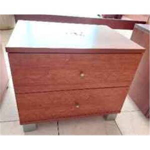 Mesa Cabeceira 2g Melamina Cerejeira 490x460x460 Sem marca