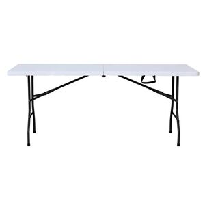 Mesa Easy Dobrável Exterior 180 Branco - Garbar GARBAR