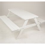 Mesa Jardim C/banc Pintura Cor 150x160x76-prestige PRESTIGE