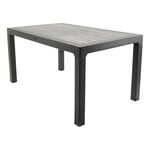 Mesa Plast/met Rattan 180x75x72cm Prt-ldk Garden LDK GARDEN