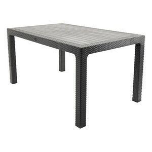 Mesa Plast/met Rattan 180x75x72cm Prt-ldk Garden LDK GARDEN