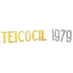 Numero 4 10cm Al Dourado P/chumbar TEICOCIL