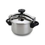 Panela Pressão Sem Cesto Aço Inox