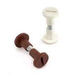Parafuso Ligacao Ref.09 Plast Branco Bl2- Teicocil TEICOCIL