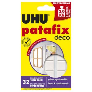 Pastilha Adesiva Forte Patafix Deco 32un - Uhu UHU