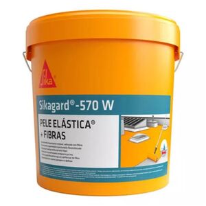 Pele Elast Sikagard 570w Fibras Telha 5kg- Sika SIKA