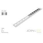 Perfil 2,50ml Classic 10mm Alum Prata Br-jointec JOINTEC