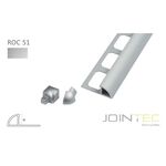 Perfil 2,50ml Round Clos 12,5mm Alum Pr Mt-jointec JOINTEC