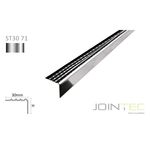 Perfil 2,70ml Step 10mm  St30 Inox Pol - Jointec JOINTEC