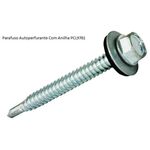 Pf Auto-perf C.emb.6,3x63 Pz C/alhetas Aço Bl BRICO+ / PECOL
