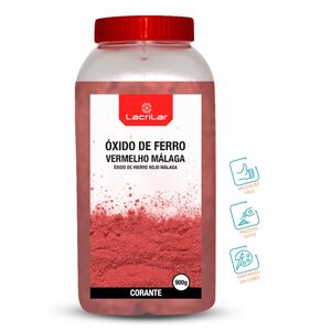 Pigmento Oxido Ferro Malaga 900gr - Lacrilar LACRILAR