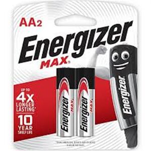 Pilha Max Aa E91bp2 Bl2 -  Energizer ENERGIZER