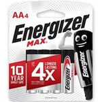 Pilha Max Aa E91bp4 Bl4 -  Energizer ENERGIZER