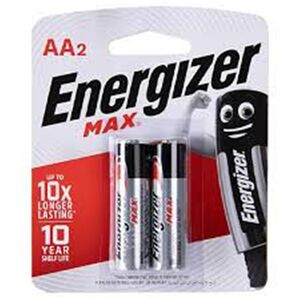 Pilha Max Aaa E92bp2 Bl2 -  Energizer ENERGIZER