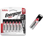 Pilha Max Aaa E92bp6 Bl4+2 -  Energizer ENERGIZER