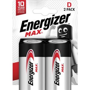 Pilha Max Lr20 E95bp2 Bl2 -  Energizer ENERGIZER