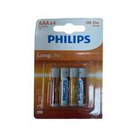 Pilha R03 Micro 1.5v 4xaaa R03l4b/10 PHILIPS