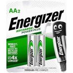 Pilha Recargavel Aa Nh15rp2 Bl2 - Energizer ENERGIZER