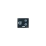 Placa Cozinha Gas 60 3bocas Vidro Preto Bver3gwhbk- BERKLAYS