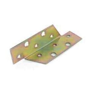Placa Uniao Canto Ref.65 Met 120mm Zn-teicocil TEICOCIL