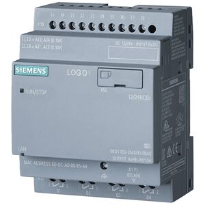 Plc Logo 8 12-24vdc 8di4ai/4do 6ed1052-2md08-0ba0 SIEMENS