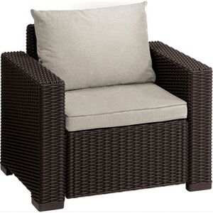 Poltrona California Castanho 1740630/009- Allibert ALLIBERT