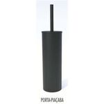 Porta Piaçaba Inox Preto - Afj AFJ