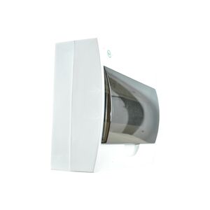 Quadro Plástico 12 Módulos Exterior Branco Com Porta Opa SBX