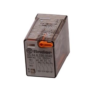 Relé 4 Inversores 7a Bobine 230vac 55.34.8.230.0040 FINDER